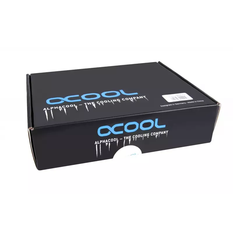 Vesiblokk Alphacool 12993 Acetal Copper Nickel Must 52mm 56mm 22.5mm