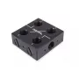Vesiblokk Alphacool 12993 Acetal Copper Nickel Must 52mm 56mm 22.5mm