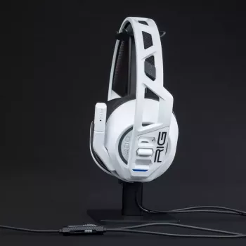 Peakomplekt nacon RIG 300 PRO HS — juhtmega peakomplekt mänguritele, kõrvaklapid ümber kõrva, 20–20000 Hz, 1,2 m kaabel, valge