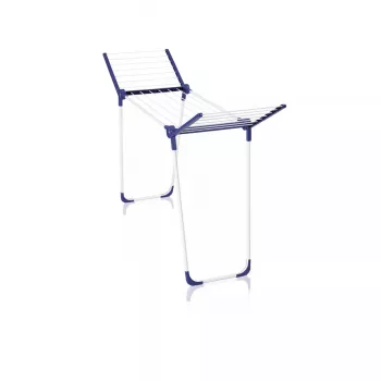 Põrandal seisev riidekuivatusrest Leifheit Pegasus 120 Solid Compact, kokkupandav metallist/plastikust, 12 m kuivatuspinda, 920×440×1490 mm