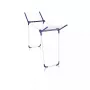 Põrandal seisev riidekuivatusrest Leifheit Pegasus 120 Solid Compact, kokkupandav metallist/plastikust, 12 m kuivatuspinda, 920×440×1490 mm