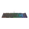 Mehaaniline mänguriklaviatuur TRUST GXT 866 TORIX USB täissuuruses 104-klahviga QWERTY must RGB-valgustusega