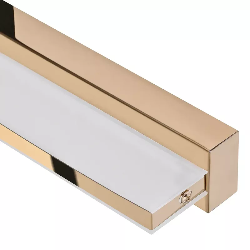 LED seinavalgusti ActiveJet AJE-MERO GOLD, pindpaigaldus, ristkülik, 4000 K, 850 lm, mittevahetatav pirn