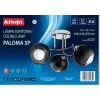 Rippvalgusti ActiveJet AJE-PALOMA 3P E27, 3×40W, laevent, hõbedane, IP20, 440×250 mm
