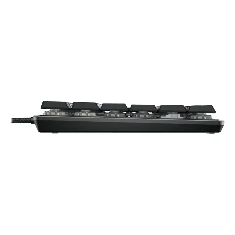 Klaviatuur Cherry KC 500 MX LP TKL Tenkeyless USB QWERTZ saksa 88 klahvi hall/must