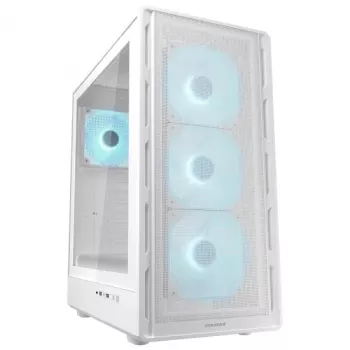 COUGAR Midi Tower Case Airface Pure PRO, ARGB, Valge