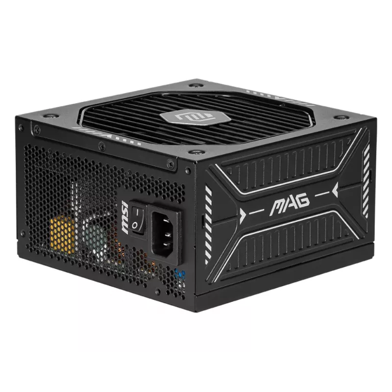 Toiteplokk MSI MAG A750GLS PCIE5 750W 24-pin ATX täismodulaarne 80 PLUS Gold must