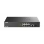 D-Link DGS-1010MP/E võrgulüliti, haldamata, L2, Gigabit Ethernet (10/100/1000), Power over Ethernet (PoE), 1U, must