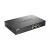 D-Link DGS-1010MP/E võrgulüliti, haldamata, L2, Gigabit Ethernet (10/100/1000), Power over Ethernet (PoE), 1U, must