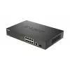 D-Link DGS-1010MP/E võrgulüliti, haldamata, L2, Gigabit Ethernet (10/100/1000), Power over Ethernet (PoE), 1U, must