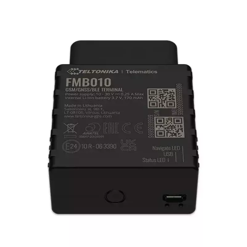 Autojälgija Teltonika FMB010 Must