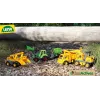Lena EcoActives Earth mover, Traktor, 2 a, Plastik, Puit, Must, Hall, Kollane