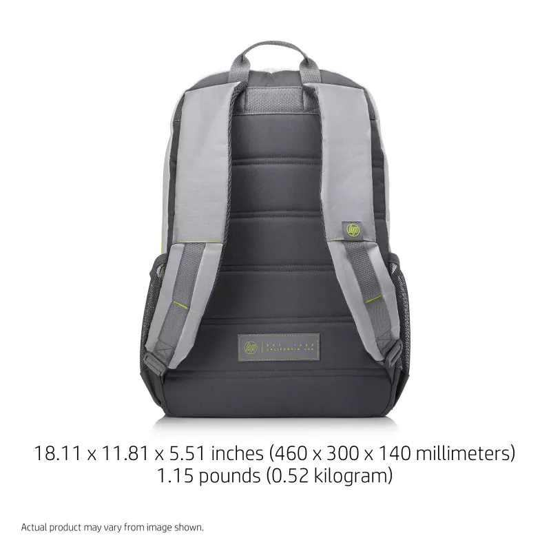 HP 39,62 cm (15,6-tolline) Active Backpack seljakott hall/neoonkollane