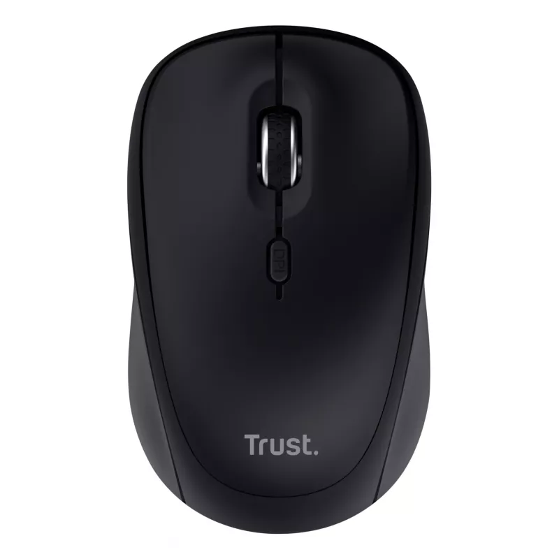 Trust Yvi+ hiir, universaalne, mõlemakäeline, RF-juhtmevaba + Bluetooth, optiline, 1600 DPI