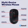 Trust Yvi+ hiir, universaalne, mõlemakäeline, RF-juhtmevaba + Bluetooth, optiline, 1600 DPI