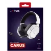 Trust GXT492W Carus Peakomplekt Juhtmega ühendatav Peapael Mängimine Valge
