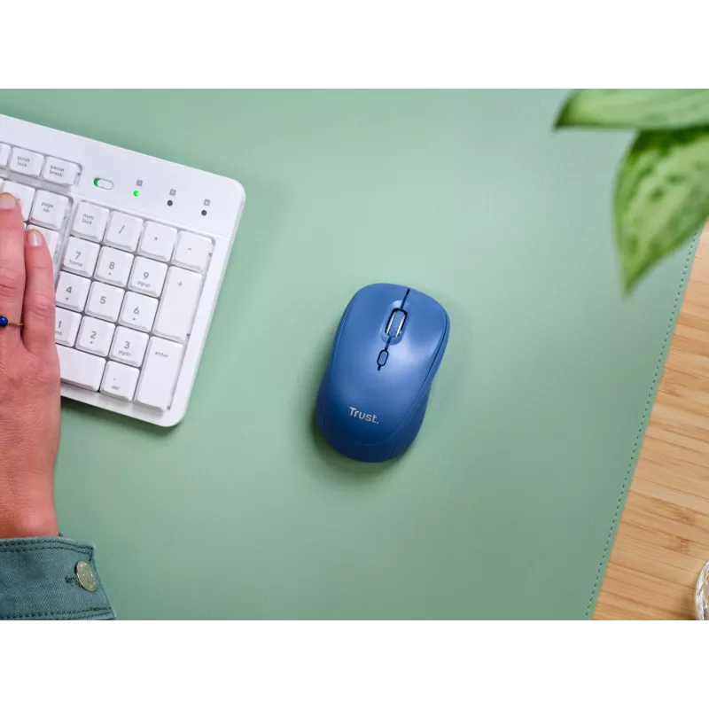 Trust Yvi+ hiir Universaalne Mõlemakäeline RF Wireless + Bluetooth Optiline 1600 DPI