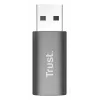 Trust Calyx USB-C USB-A hall pistik 1 USB-C pistik 2 USB-A