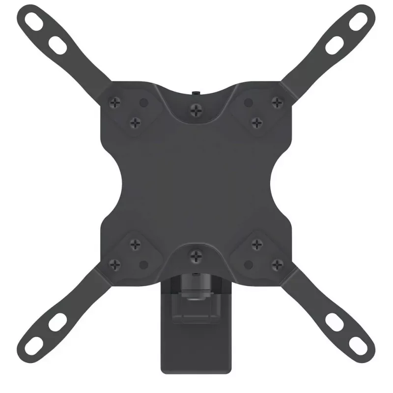 Manhattan Seinakinnitus teleritele ja monitoridele (täisliikuvusega), Ekraanidele 13 inch kuni 42 inch, VESA ühilduvus: kõik vahemikus 75x75mm kuni 200x200mm – kontrolli nelja kinnitusaugu mõõtmeid ekraani tagaküljel, et tagada sobivus, Max 20kg, Must, Kinnitusklamber
