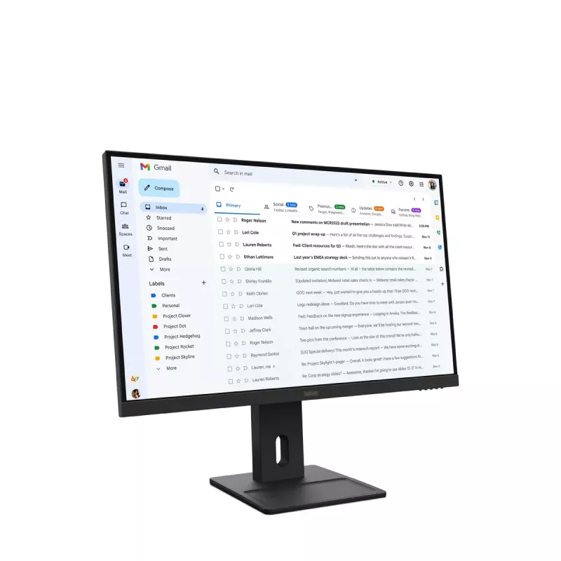 Monitor Lenovo ThinkVision E27-40 27 tolli Full HD 1920 x 1080 6 ms