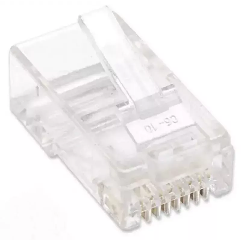 Intellinet RJ45 modulaarpistikud, Cat5e, UTP, 2-kontaktiga, keerutatud juhtmele, 15 µ kullatud kontaktid, 100 tk pakend