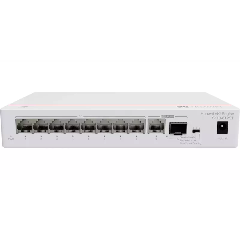 Huawei S110-8T2ST Gigabit kommutaator, 8x GE + 1x SFP