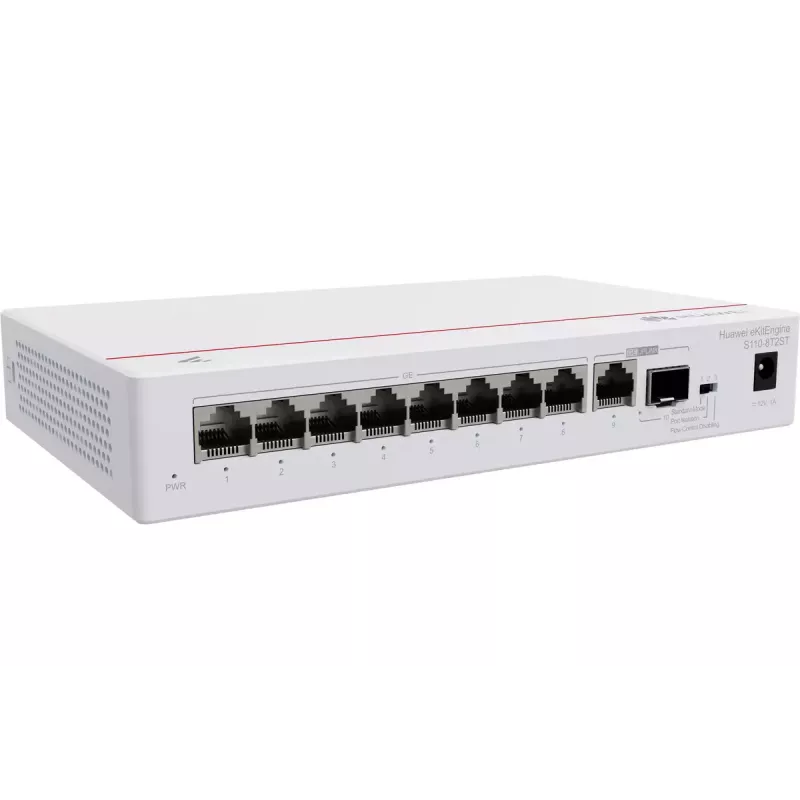 Huawei S110-8T2ST Gigabit kommutaator, 8x GE + 1x SFP