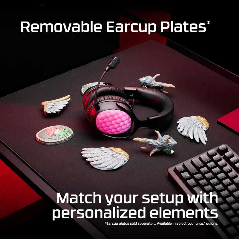 HyperX Cloud III S Wireless - mängukõrvaklapid (must-punane), punane, Hiina, ümberkõrv, suletud, 115 mm, 210 mm