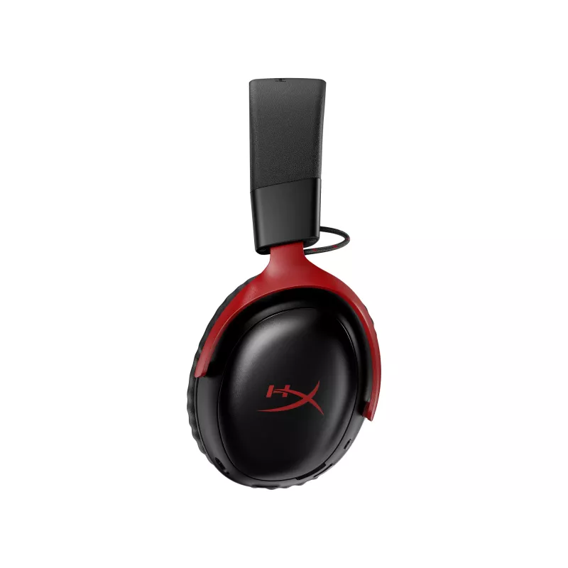 HyperX Cloud III S Wireless - mängukõrvaklapid (must-punane), punane, Hiina, ümberkõrv, suletud, 115 mm, 210 mm