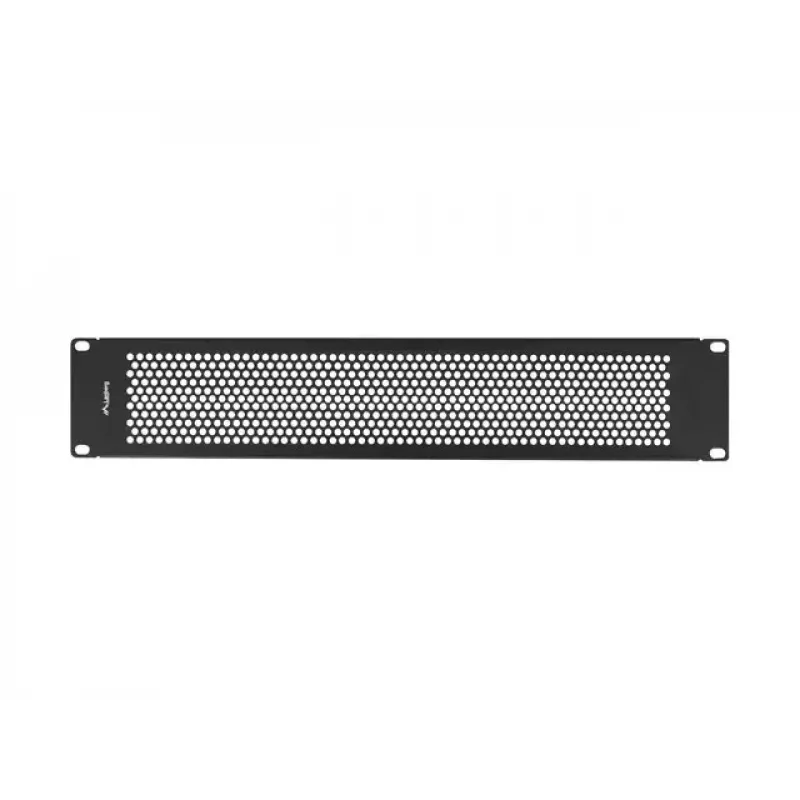 Pimepaneel Lanberg AK-1412-B terasest must 19 tolli 482,5 mm