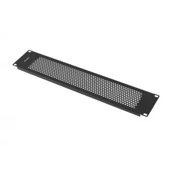 Pimepaneel Lanberg AK-1412-B terasest must 19 tolli 482,5 mm