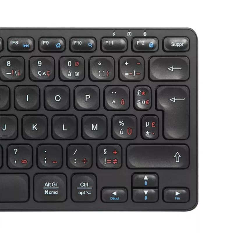 Juhtmevaba Bluetooth-klaviatuur Targus AKB862FR — prantsuse AZERTY, must