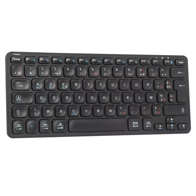 Juhtmevaba Bluetooth-klaviatuur Targus AKB862FR — prantsuse AZERTY, must