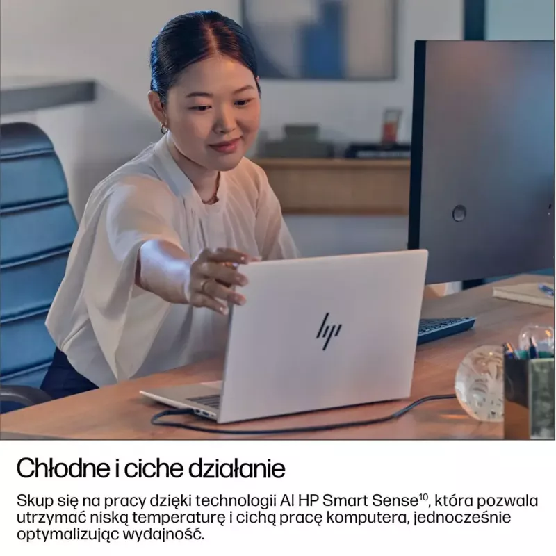 Sülearvuti HP EliteBook G8 Ultra 7 255U 16 tolli WUXGA IPS 400 niti 32GB DDR5 5600 1TB SSD Arc Cam IR 5MP 62Wh W11Pro Glacier Silver