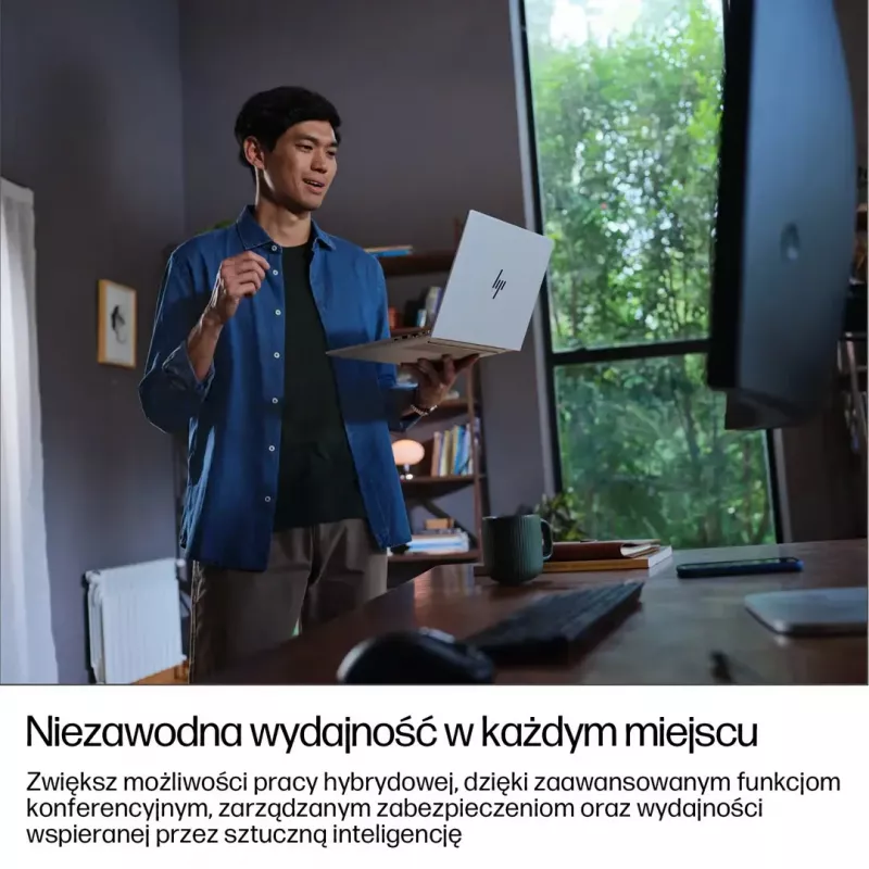 Sülearvuti HP EliteBook G8 Ultra 7 255U 16 tolli WUXGA IPS 400 niti 32GB DDR5 5600 1TB SSD Arc Cam IR 5MP 62Wh W11Pro Glacier Silver