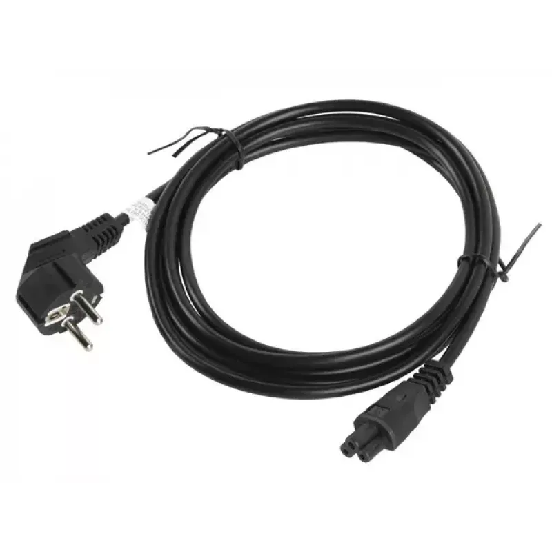 Toitekaabel Lanberg CA-C5CA-11CC-003-BK 3m C5 ühenduspesa CEE7/7