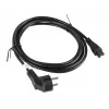 Toitekaabel Lanberg CA-C5CA-11CC-003-BK 3m C5 ühenduspesa CEE7/7