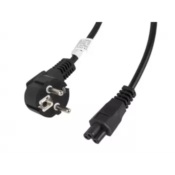 Toitekaabel Lanberg CA-C5CA-11CC-003-BK 3m C5 ühenduspesa CEE7/7