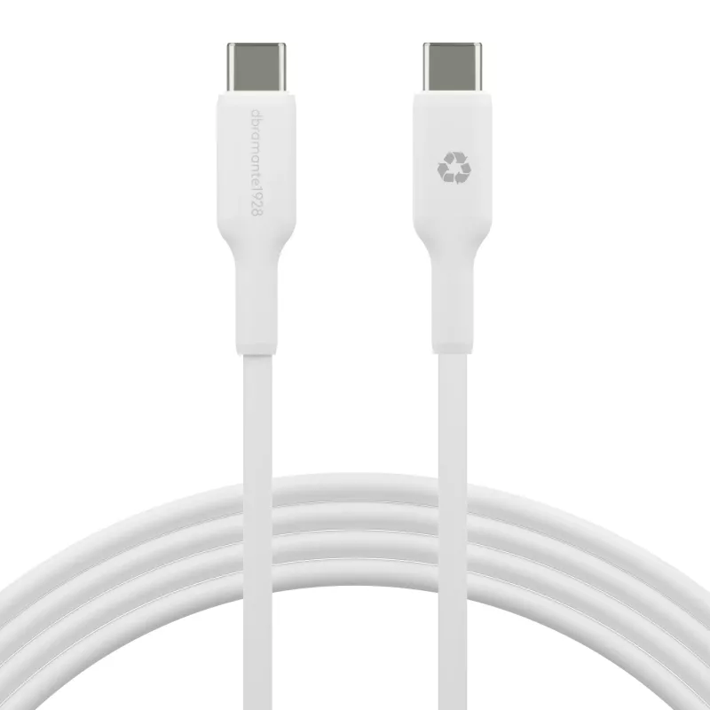 USB-C-USB-C kaabel d bramante Bulk 2 m, valge