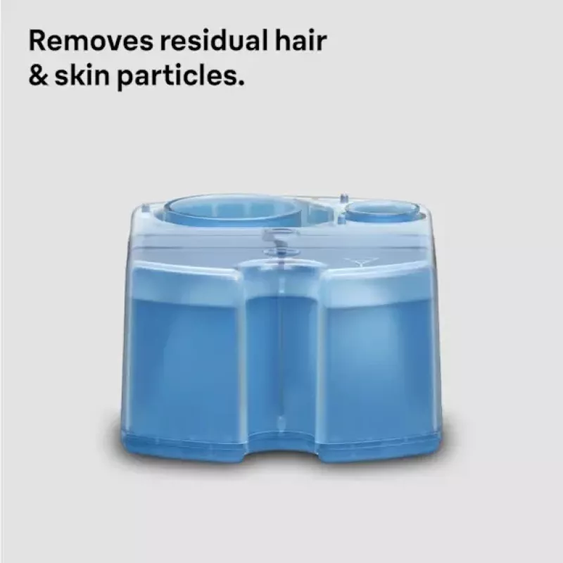 Puhastuskassett BRAUN 3in1 ShaveCare kassett 8 tk (sinine) Brauni pardlitele