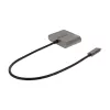 StarTech.com USB-C Multiport Adapter, USB-C HDMI 4K video, 100W PD läbivool, USB 3.0 jaotur 5Gbps (1xType-C/1xA), USB-C mini dokk, USB-C reisidokk, kaasaskantav sülearvuti dokkimisjaam