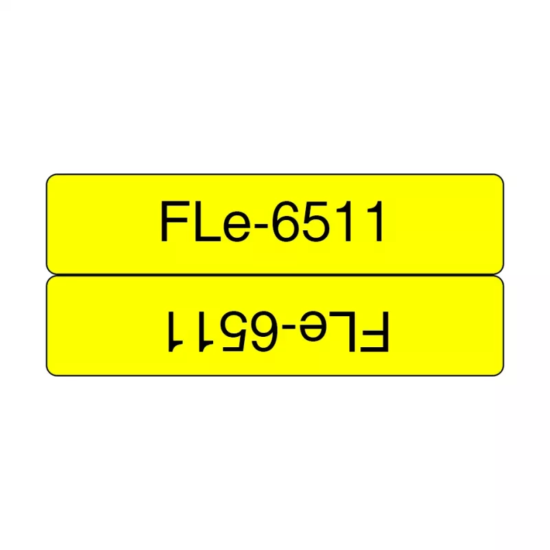 Brother FLE-6511 sildivalmistuslint must kollasel