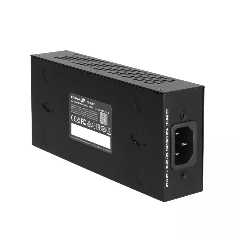 Edimax GP-201IT PoE adapter 2.5 Gigabit Ethernet 30W