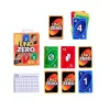 Kaardimäng MATTEL UNO Zero — Loobumismäng, vanus 7+, sisaldab pakki ja tulemustabelit