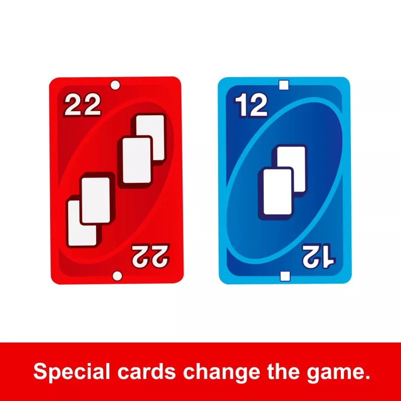 Kaardimäng MATTEL UNO Zero — Loobumismäng, vanus 7+, sisaldab pakki ja tulemustabelit