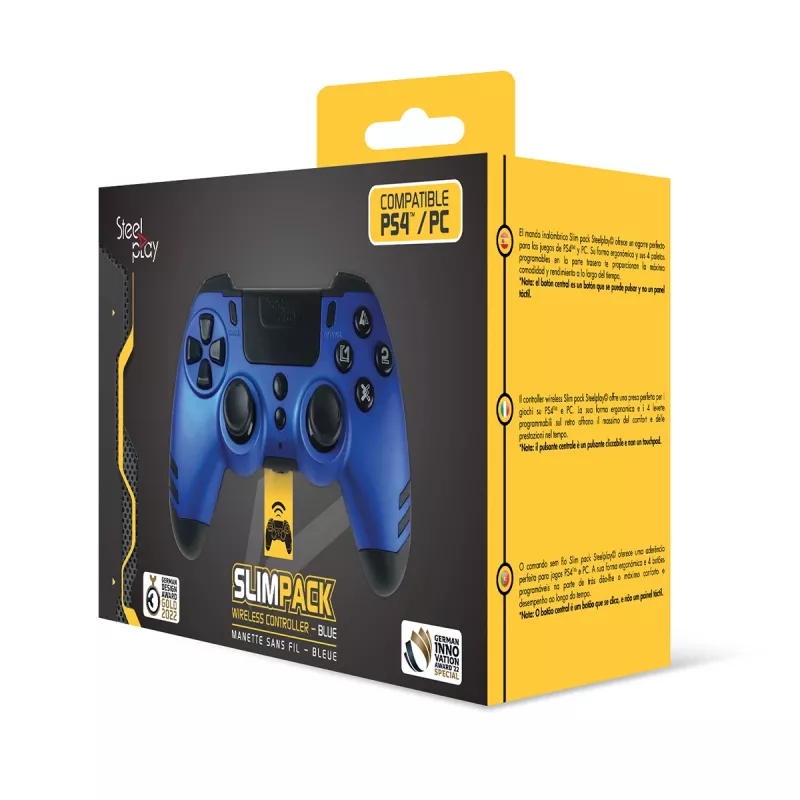 Steelplay JVAMUL00153 mängukontroller sinine RF mängupult analoog / digitaalne PC, PlayStation 4, Playstation 3