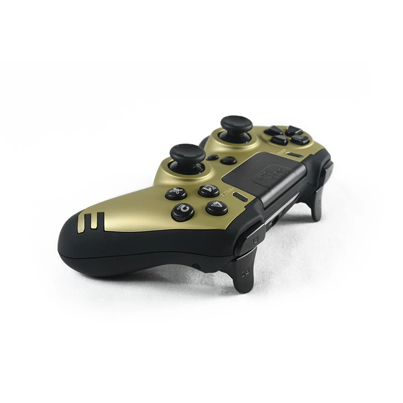 Mängupult Lexip Metaltech Wireless kontroller Gold — PC, PS4, raadiosageduslik juhtmevaba, Micro-USB, sisseehitatud LiPo aku