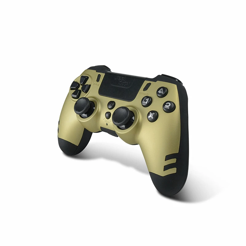 Mängupult Lexip Metaltech Wireless kontroller Gold — PC, PS4, raadiosageduslik juhtmevaba, Micro-USB, sisseehitatud LiPo aku