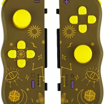 Lexip Twinpads Adventure Magic – Switch-iga ühilduv, mängupult, Nintendo Switch, Nintendo Switch OLED, jäädvustusnupp, D-pad, avakuvanupp, analoog / digitaalne, juhtmevaba, Bluetooth