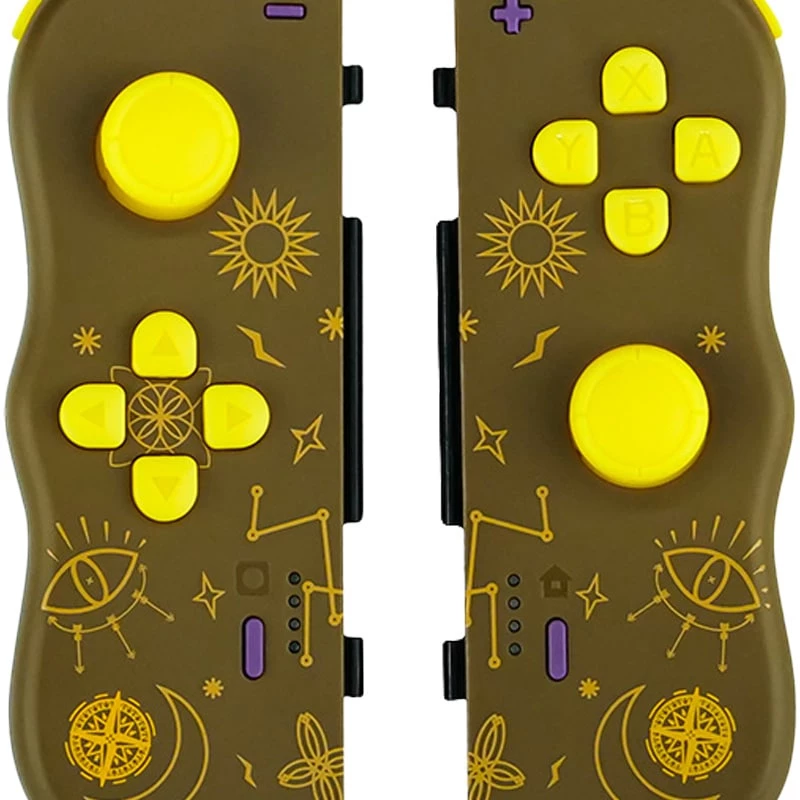 Lexip Twinpads Adventure Magic – Switch-iga ühilduv, mängupult, Nintendo Switch, Nintendo Switch OLED, jäädvustusnupp, D-pad, avakuvanupp, analoog / digitaalne, juhtmevaba, Bluetooth